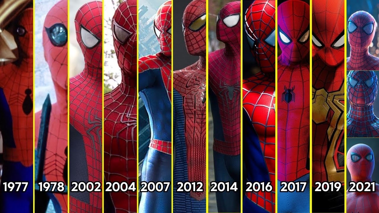 Spider-Man: From Then to Now 1977 - 2024.