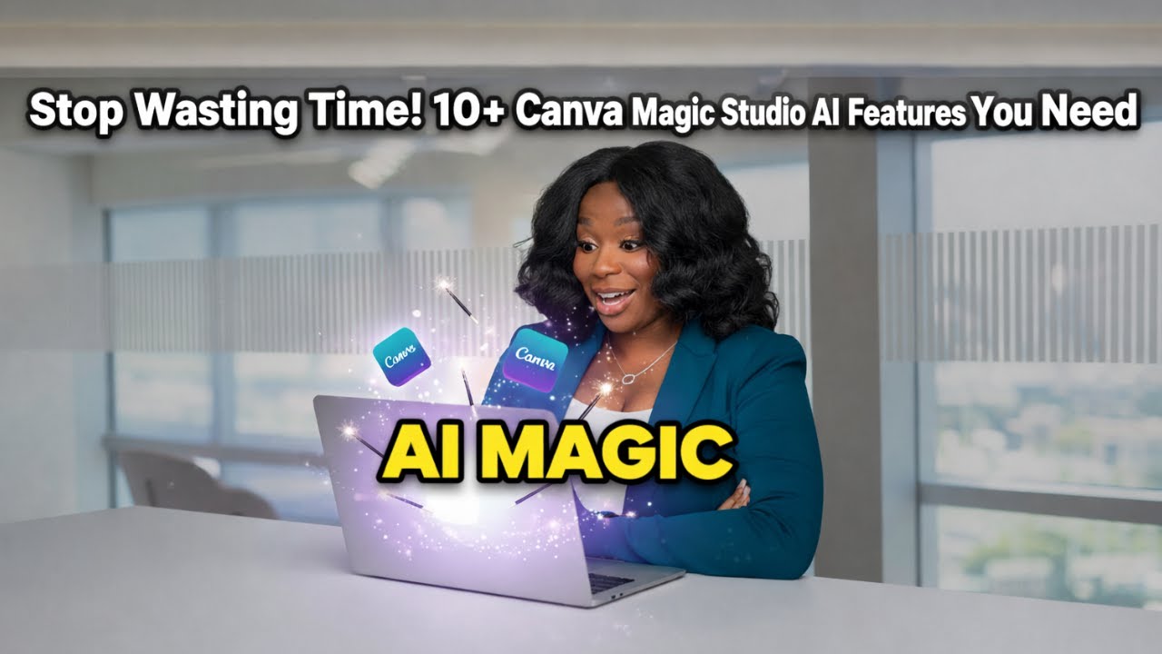 Stop Wasting Time! 10+ Canva Magic Studio AI Features You Need