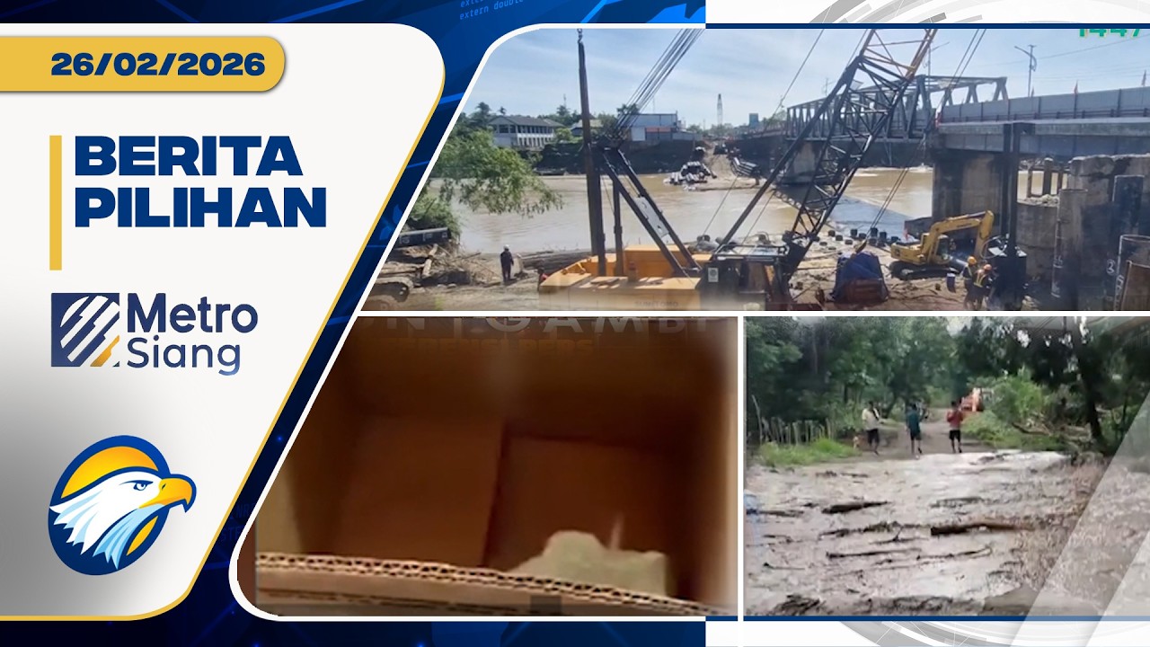 Berita Pilihan - Sales MInyak Goreng Tipu Pedagang, Banjir Lahar Dingin di NTT