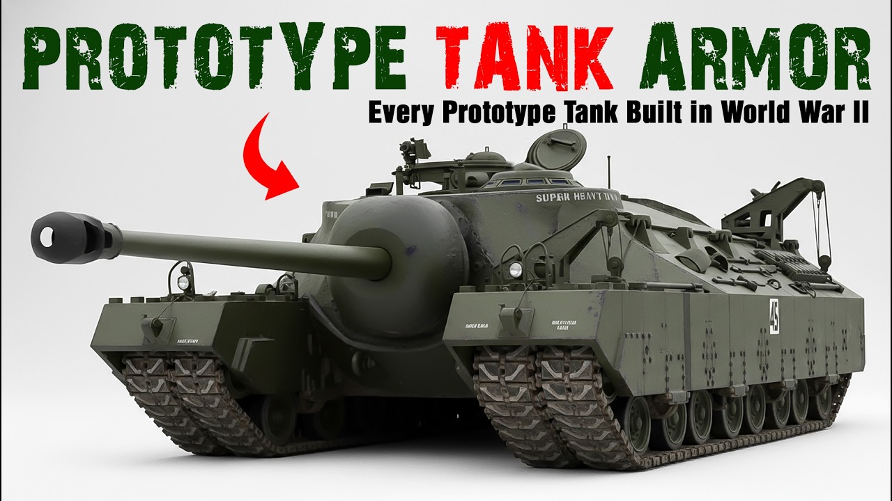 Every Prototype Tank Built in World War II