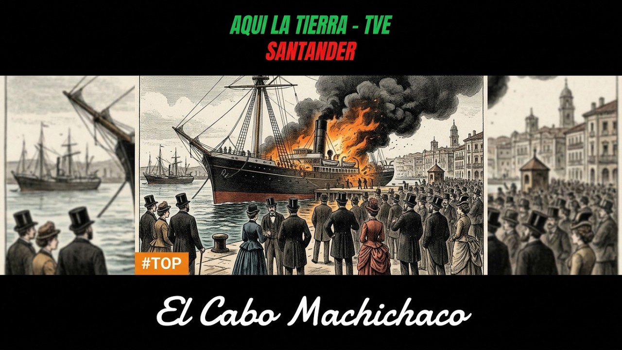La bomba flotante: el barco CABO MACHICHACO en Santander