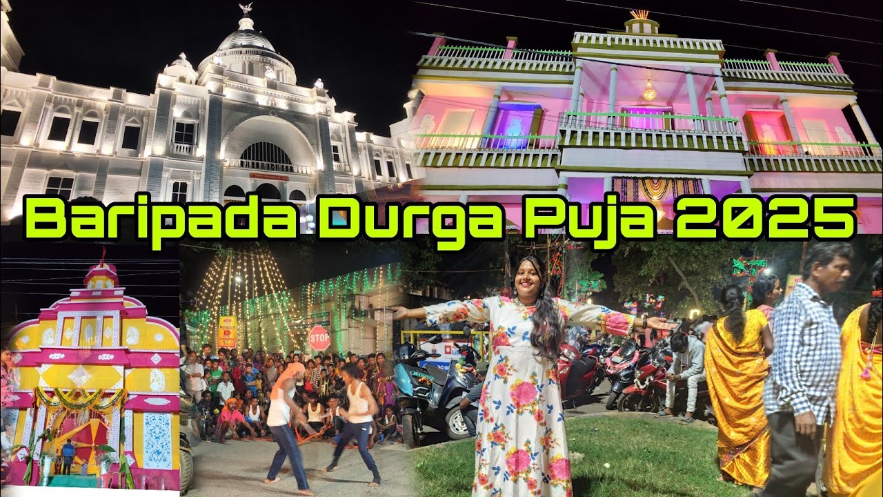 Baripada Durga Puja 2025 || Baripada Durga Puja|| @ranjitaojha3107