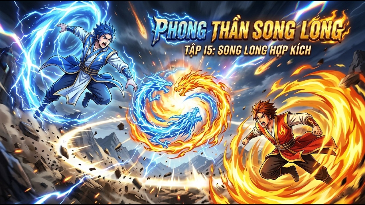 PHONG THẦN SONG LONG &ndash; TẬP 15 SONG LONG HỢP K&Iacute;CH