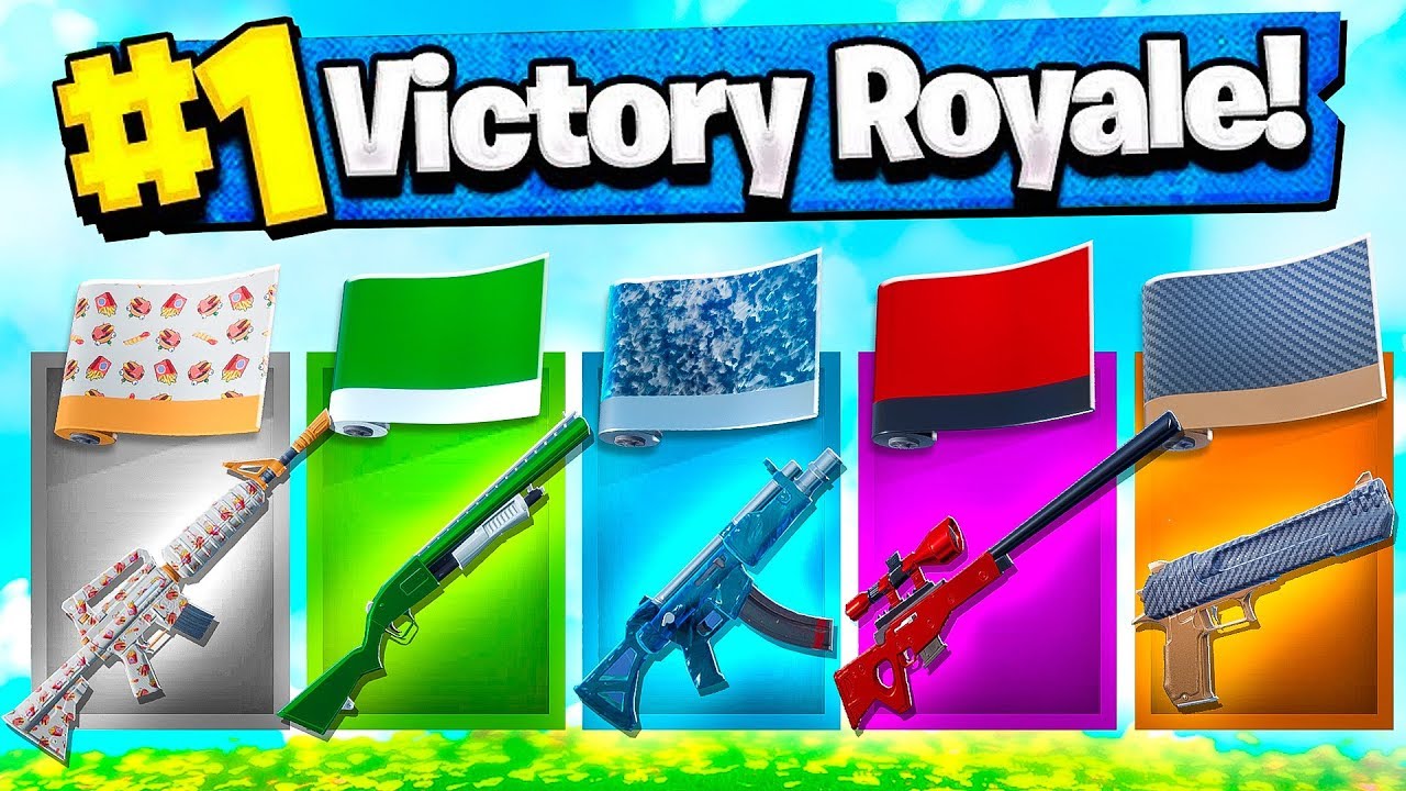 RANDOM WEAPON SKIN CHALLENGE SU FORTNITE!!
