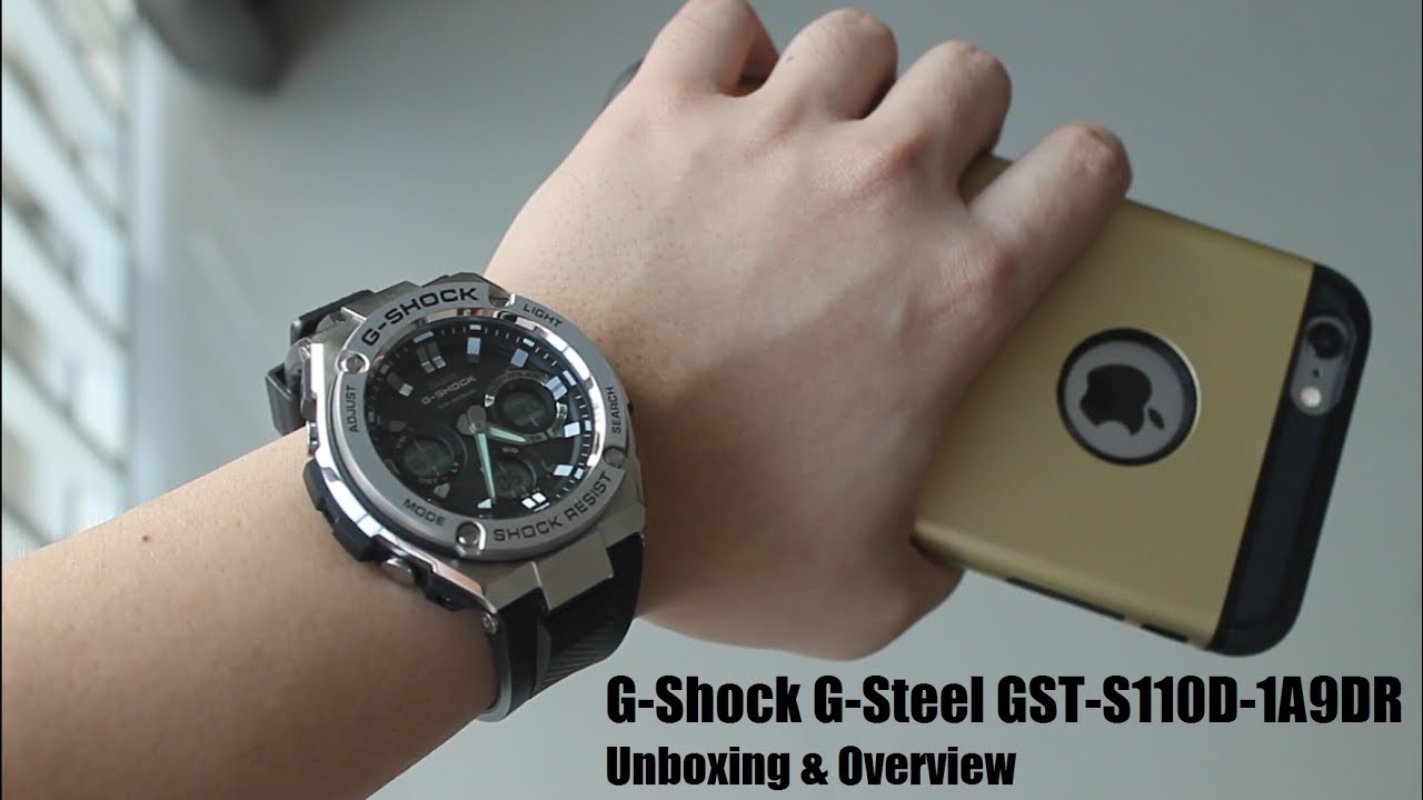 G-Shock G-Steel GST-S110D Unboxing
