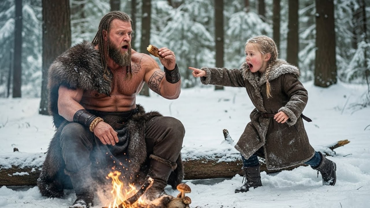 “Don’t Eat That!” The Little Girl Shouted — The Viking’s Reaction When He Finds Out Why
