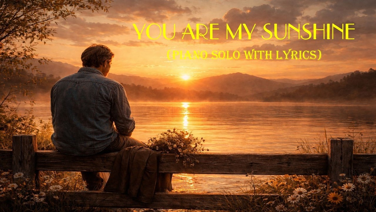 You Are My Sunshine  (Piano Solo with Lyrics)