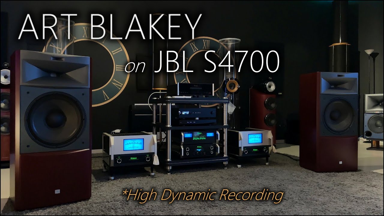 GREAT JAZZ on JBL S4700 Loudspeakers [4Kᵁᴴᴰ] | with McIntosh MC3500 Tube Amplifiers