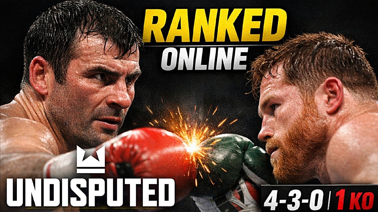 EMPEZANDO DE 0 EN RANKED | Joe Calzaghe vs Canelo Álvarez | RÉCORD 4-3-0-0-1KO | Undisputed