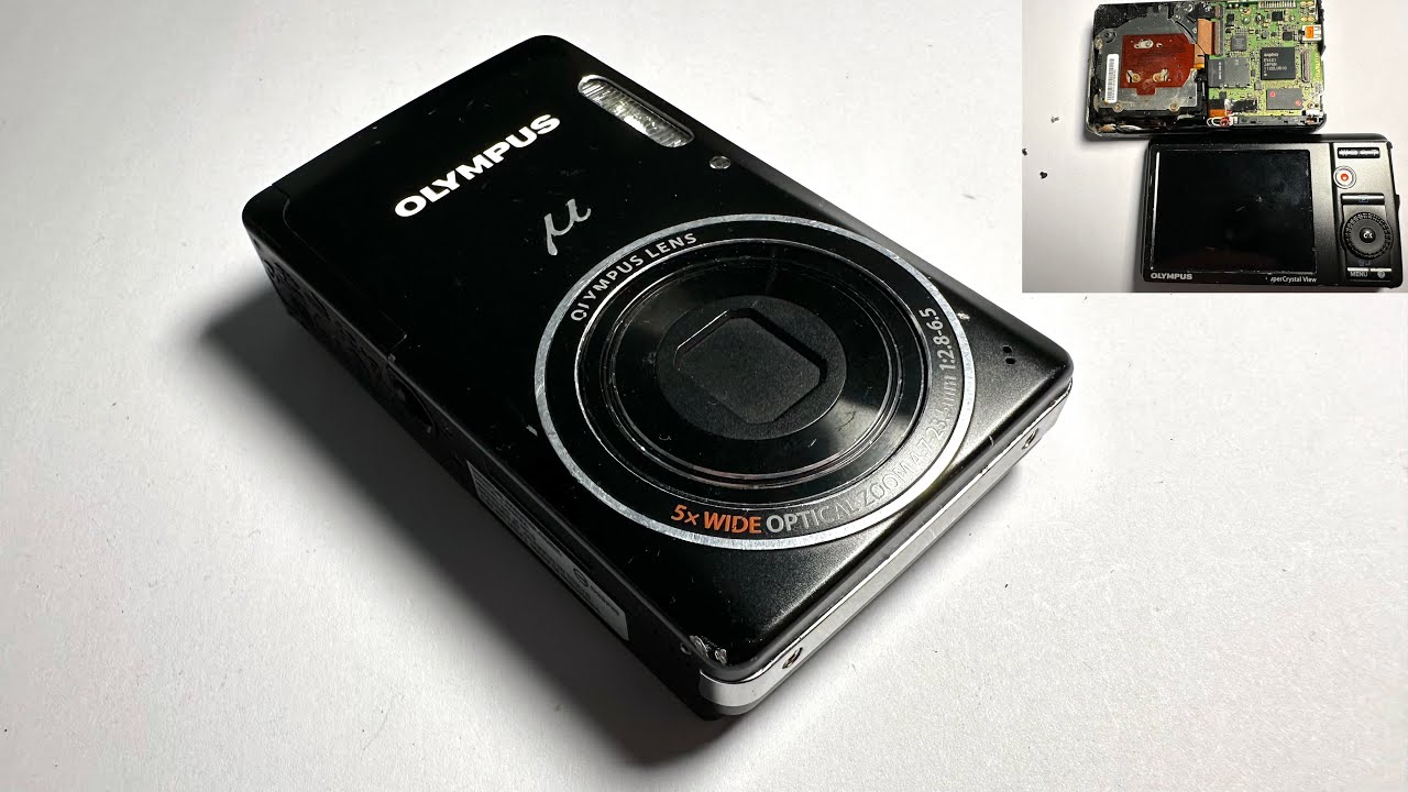 Olympus Mju Digital Camera Repair LCD Display