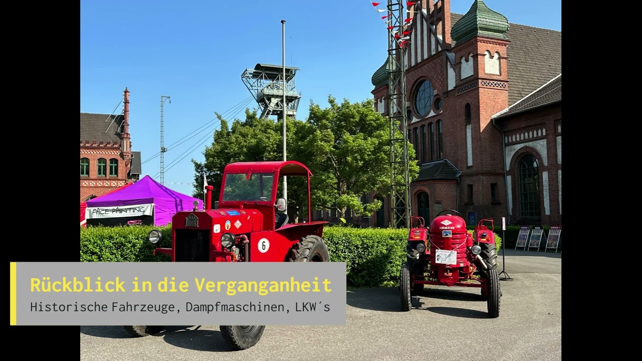 Pfingsten 2023 auf Zeche Zollern in Dortmund B&ouml;vinghausen