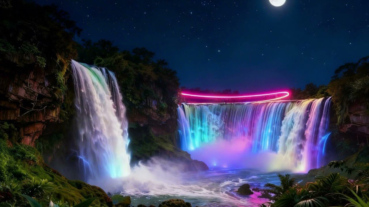 💤😴 Relaxing ￼ view to the waterfalls. 🙏