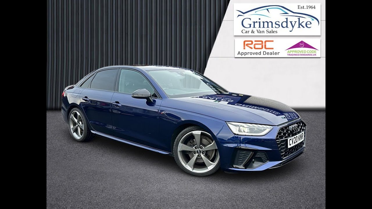 AUDI A4 2.0 TFSI 40 Black Edition Saloon 4dr Petrol S Tronic Euro 6 (s/s) (190 ps)