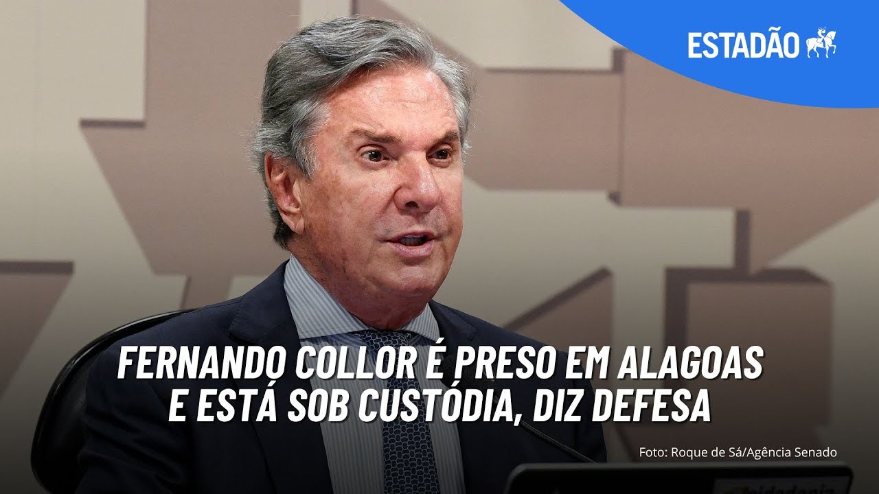 Alexandre de Moraes manda prender o ex-presidente Fernando Collor, condenado por corrup&ccedil;&atilde;o