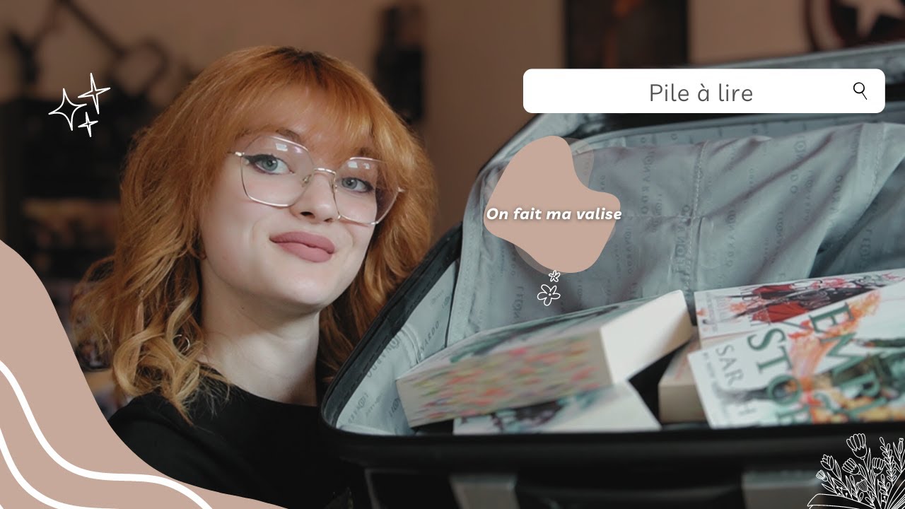 Préparons ma valise de livres ! Pile à lire #booktube #booktubeuse #pilealire