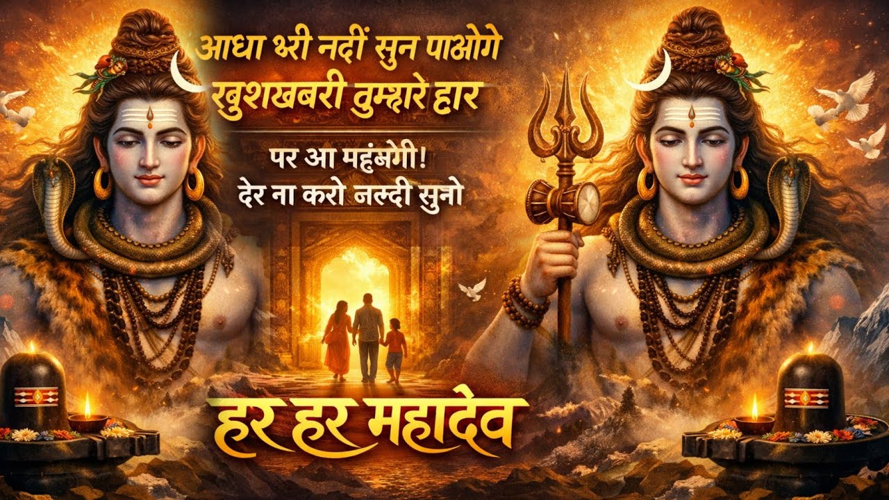 🌈🕉 21 जनवरी 2026 का महादेव जी का संदेश | जरूर सुनें | Mahadev Message Today #godmessage