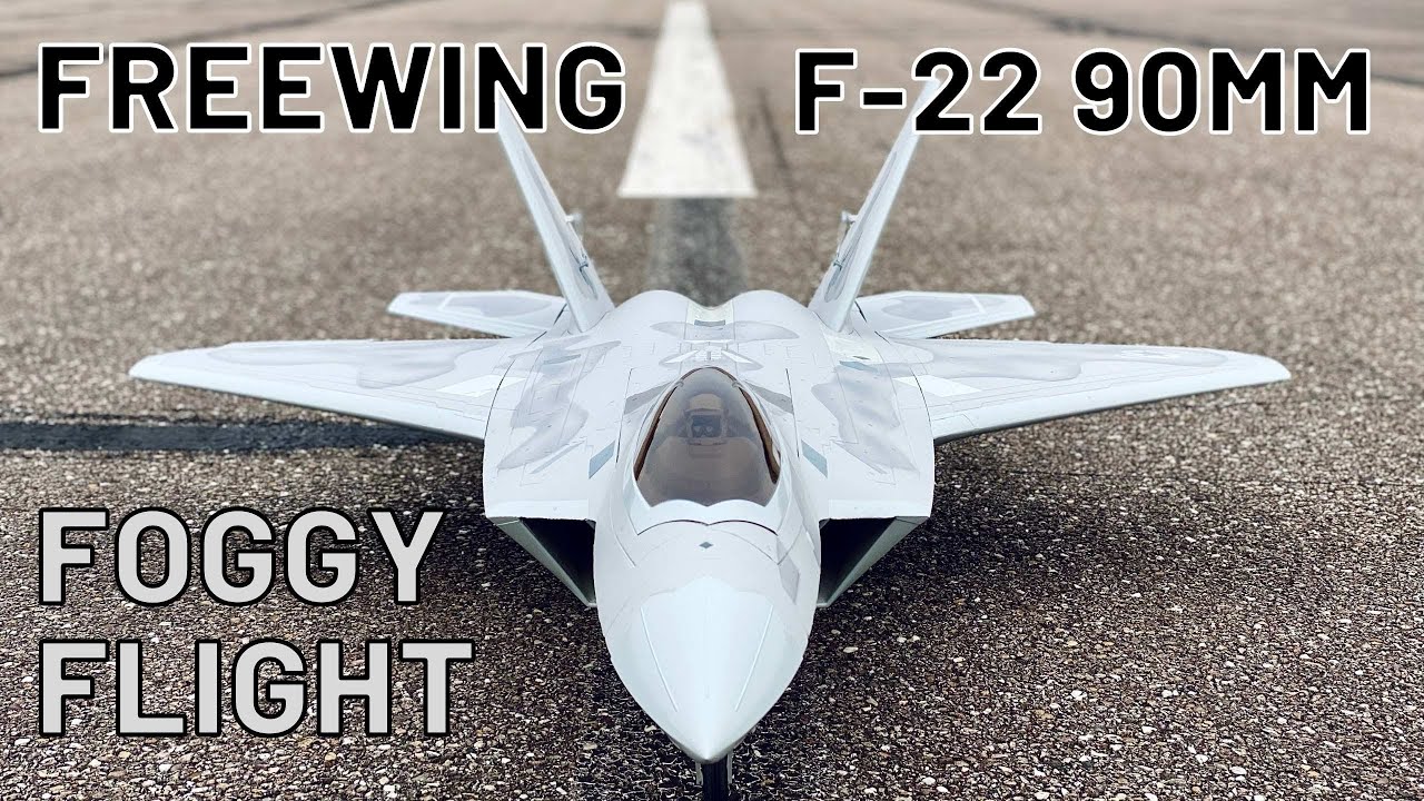 Freewing F-22 RAPTOR 90mm 6S 9B | ALMOST HIT MY CAMERAMAN (English/Fran&ccedil;ais) 4K #F22 #Jet #rcplane