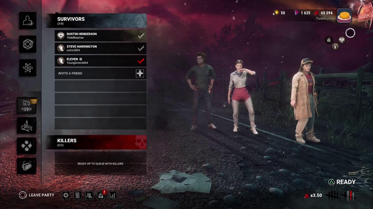 Playing DBD