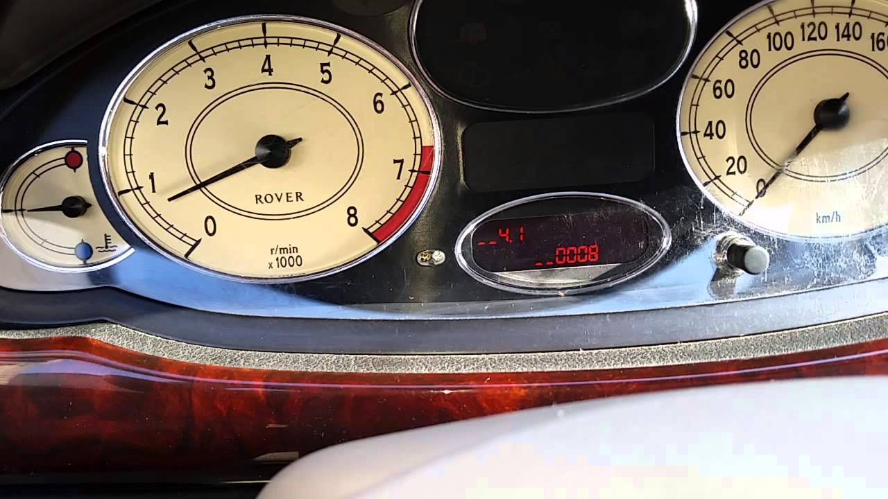 Rover 75 1,8 расходомер. Двигатель 