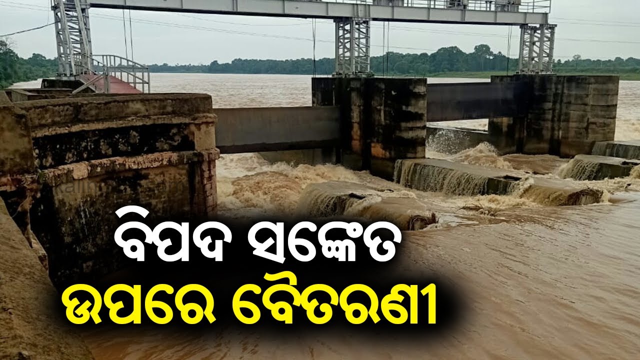 Odisha: Water level of river Baitarani rises above danger mark || KalingaTV