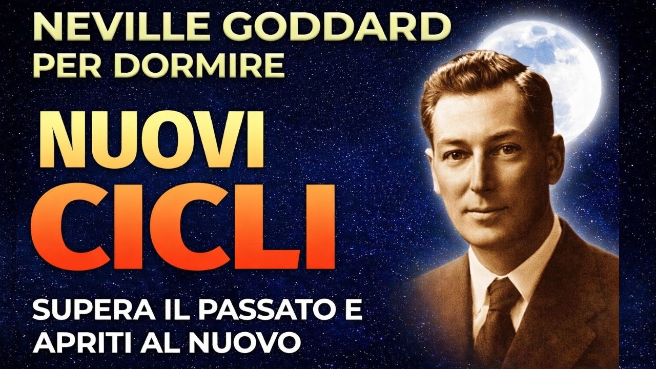 NEVILLE GODDARD – PER DORMIRE SUPERA IL PASSATO E APRITI AL NUOVO