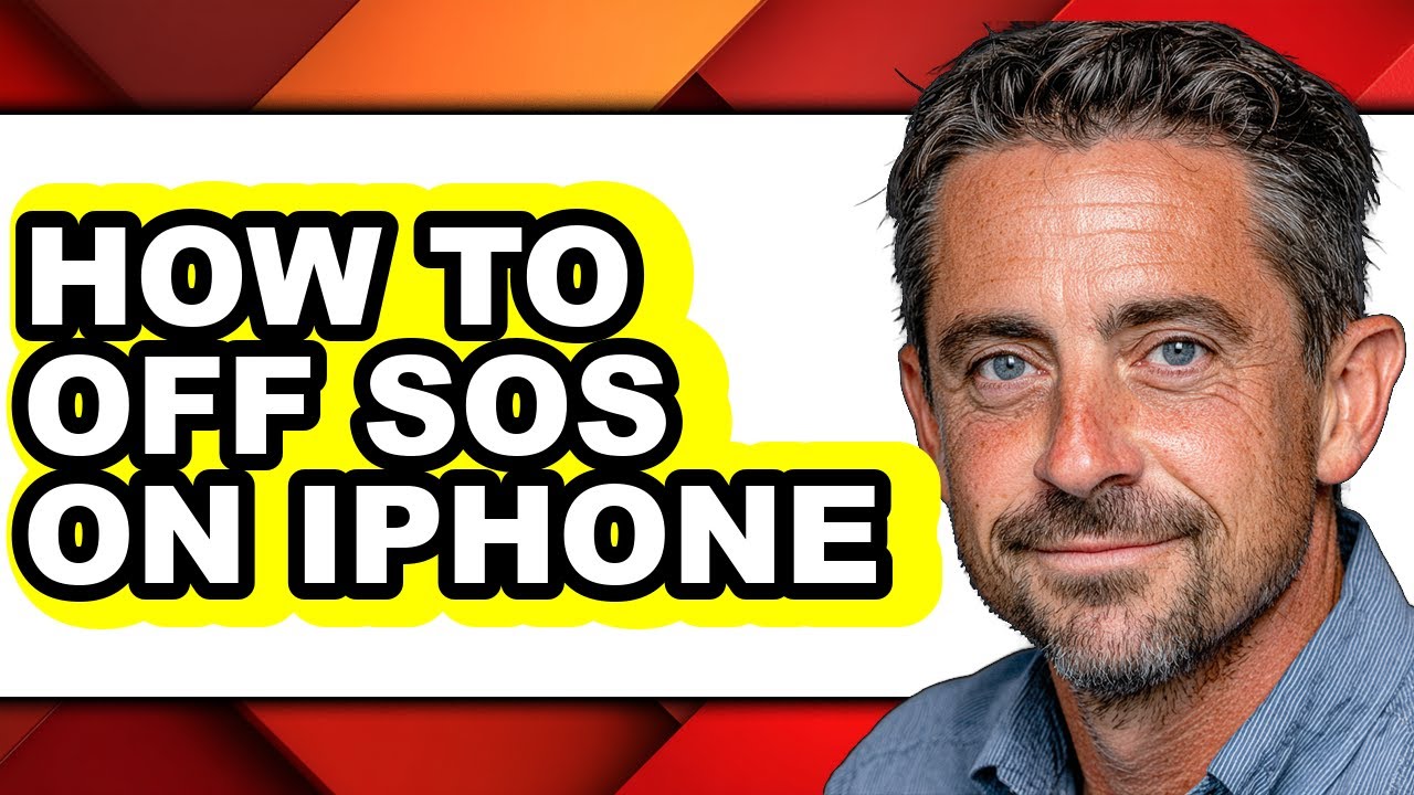 How to Off Sos on Iphone (only Way)