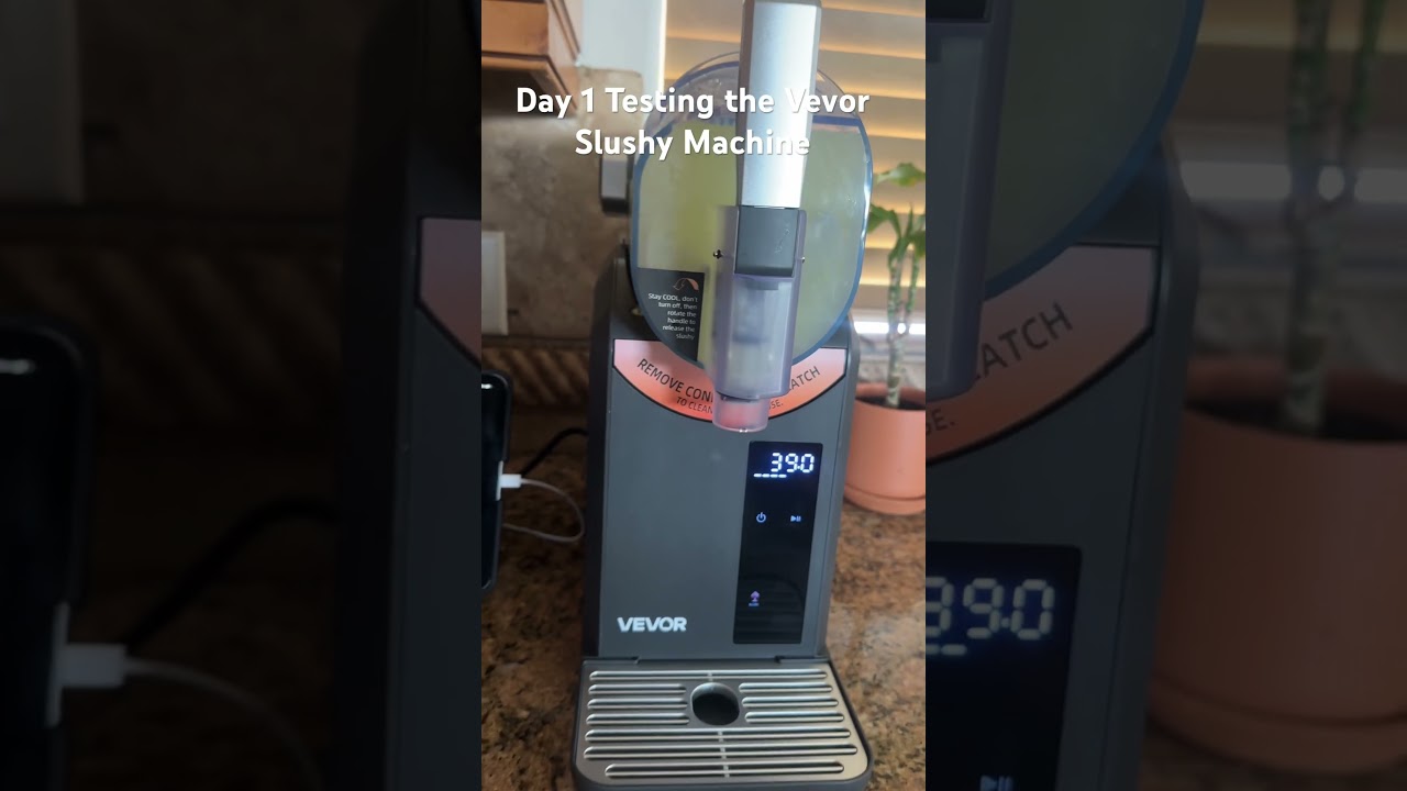 Vevor Slushy Machine Test DAY 1 #vevor