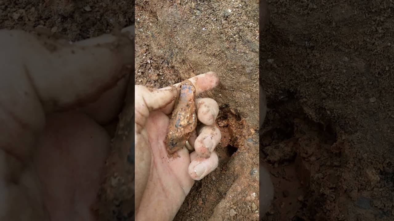Mining Amethyst Scepters in Hiddenite North Carolina Searching 4 Emerald