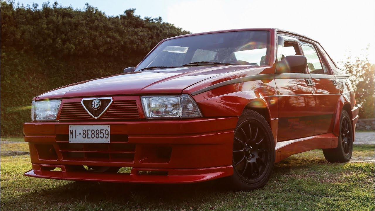 Alfa Romeo 75: Мега сравнительный тест от Davide Cironi