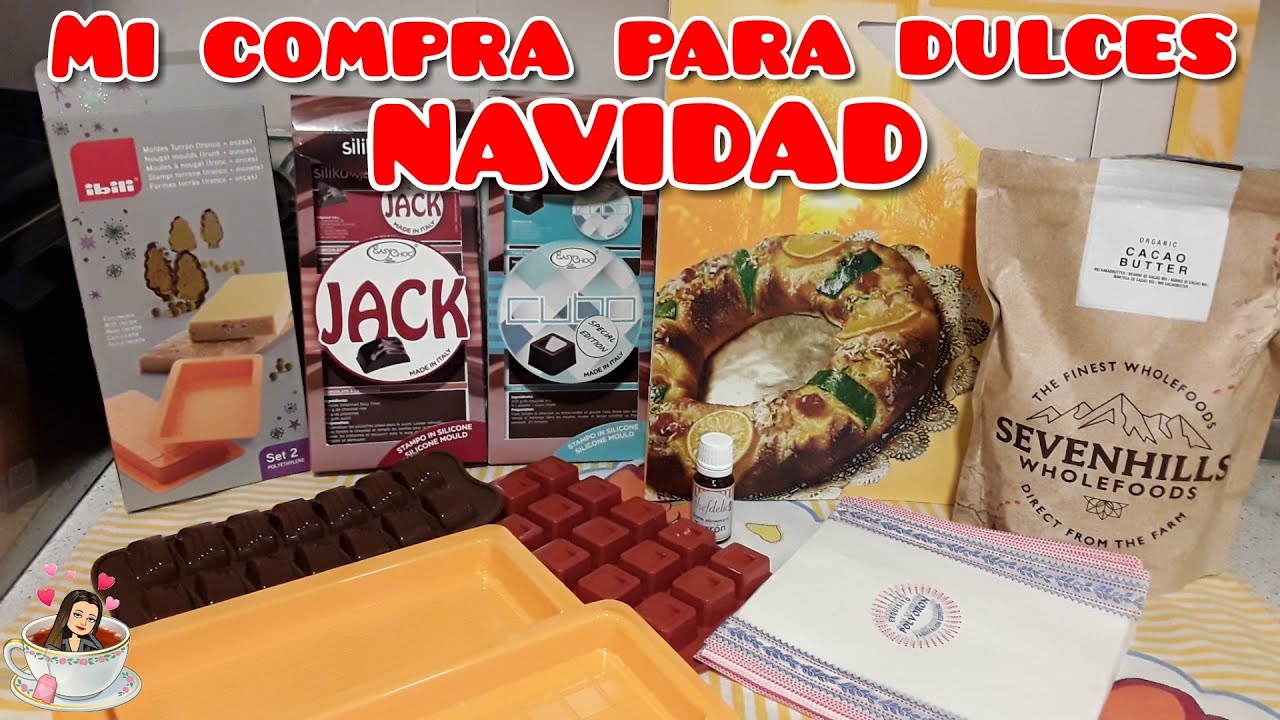 🛒Mi COMPRA para las RECETAS de dulces de🎄NAVIDAD🎄