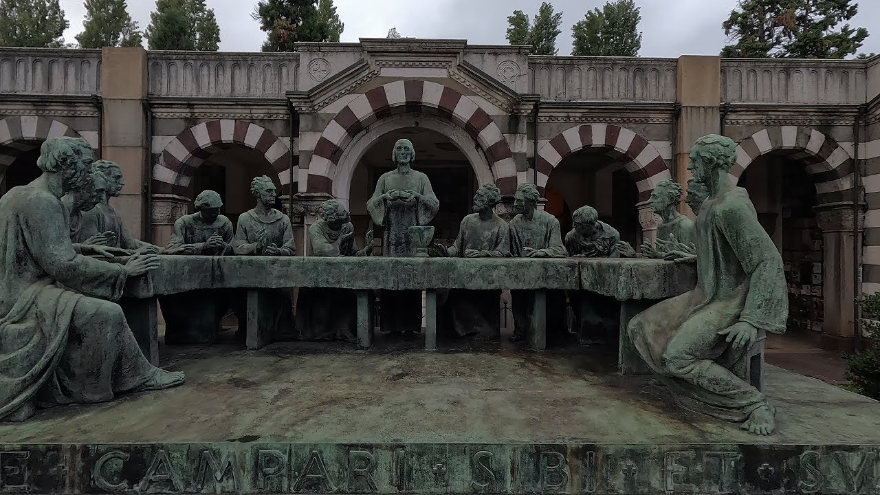 🇮🇹One Of The Most Beautiful Cemeteries In The World - Cimitero Monumentale, Milan Italy Walking Tour
