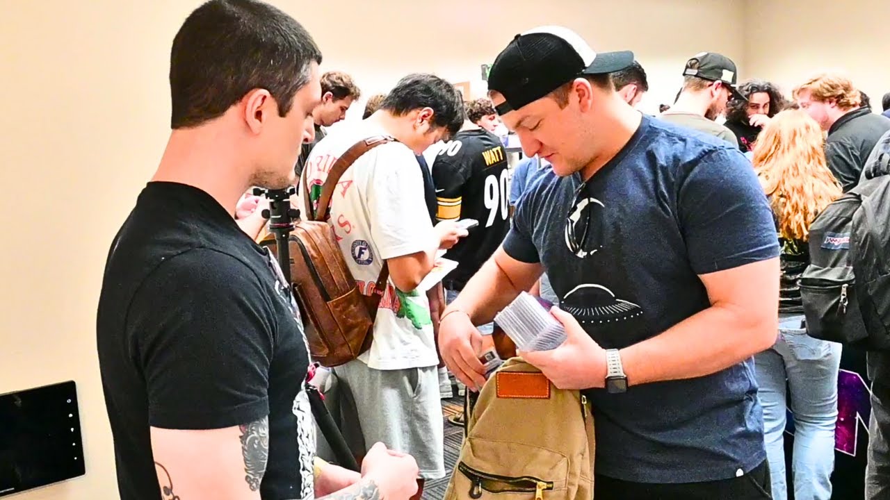 Buying Pokémon Card Collections as a Vendor for the First time at the Nona collects card show!
