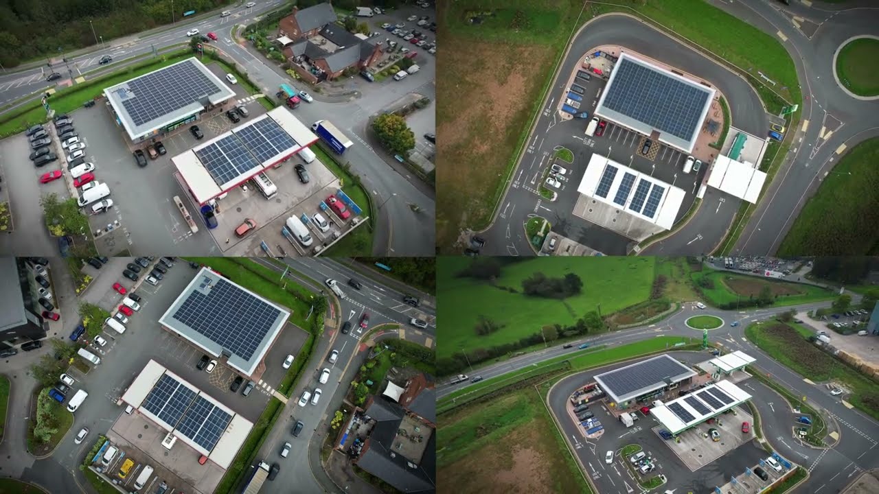 Uenergy's Solar Showcase: Gateway and Winsford Service Stations