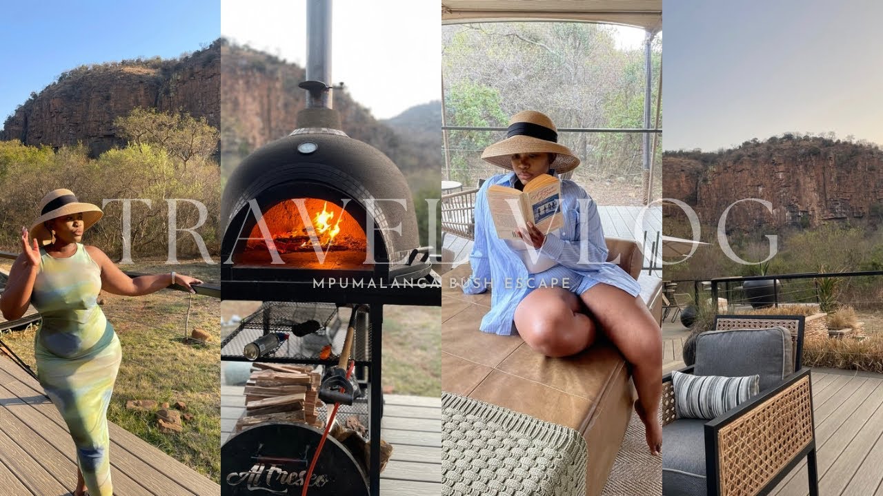 TRAVEL VLOG | Bush Escape, Mpumalanga | Mbizane Escarpment Retreat | Glamping | South Africa