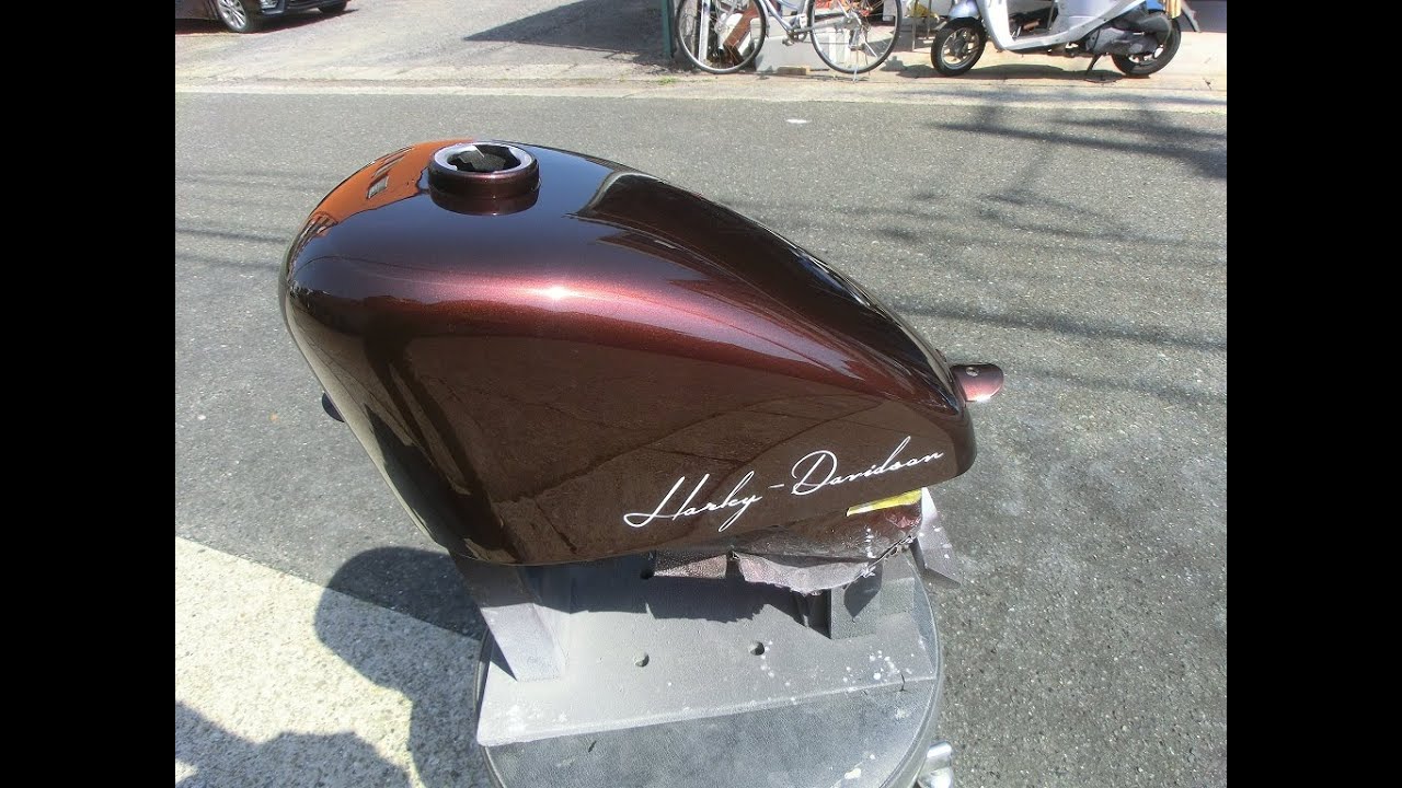 How to  Custom Paint a Harley-Davidson 
