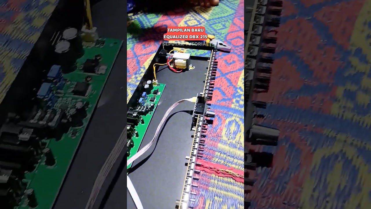 Bedah daleman equalizer dbx 215 keluaran terbaru #soundsystem #viralshort #tutorialpemula