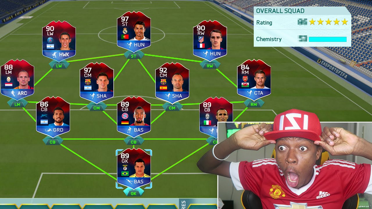 THE IMPOSSIBLE FULL IMOTM FUT DRAFT !!!! FIFA 16 FUT DRAFT CHALLENGE