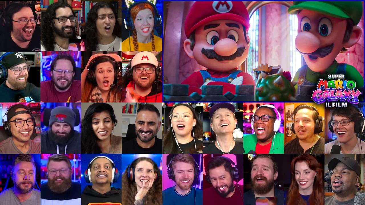 The Super Mario Galaxy Movie | Official Trailer | Reaction Mashup