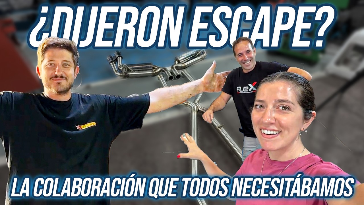 Martin le hace el escape en INOX a la Cayenne!! Asi suena...