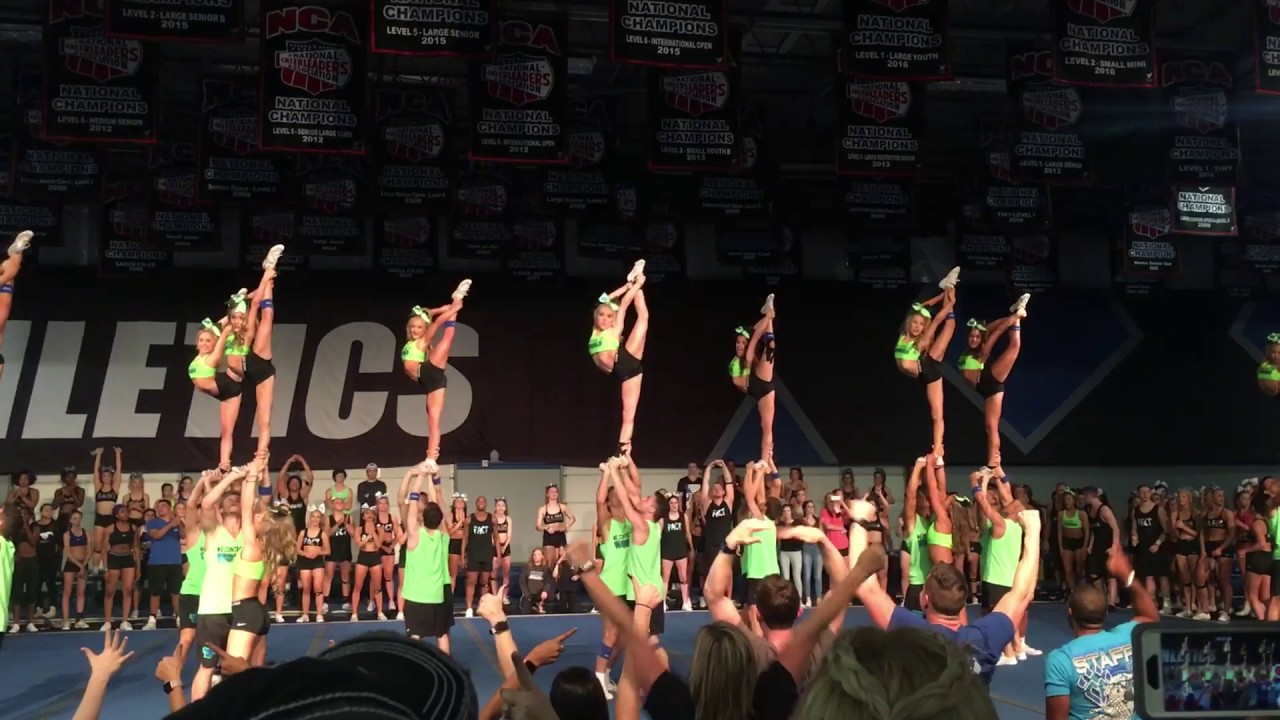 Cheer Athletics Cheetahs Worlds Showoff 2017