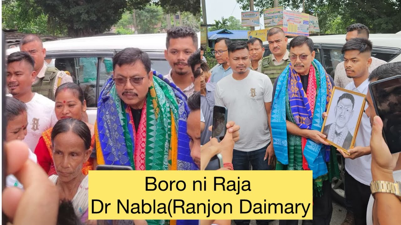 Ranjon Daimary(Dr Nabla) Sir kwo Borobazar wnswlni Raijw Raja pwr ya Dinwi Boraidwng