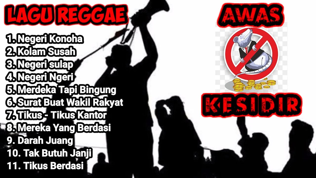 NGERIII..?? LAGU REGGAE SINDIRAN UNTUK PEMERINTAH NEGERI KONOHA (FULL ALBUM)