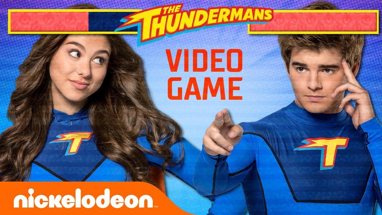 The Thundermans Battle in Their Own Video Game! ⚡️🥊 Nick Arcade