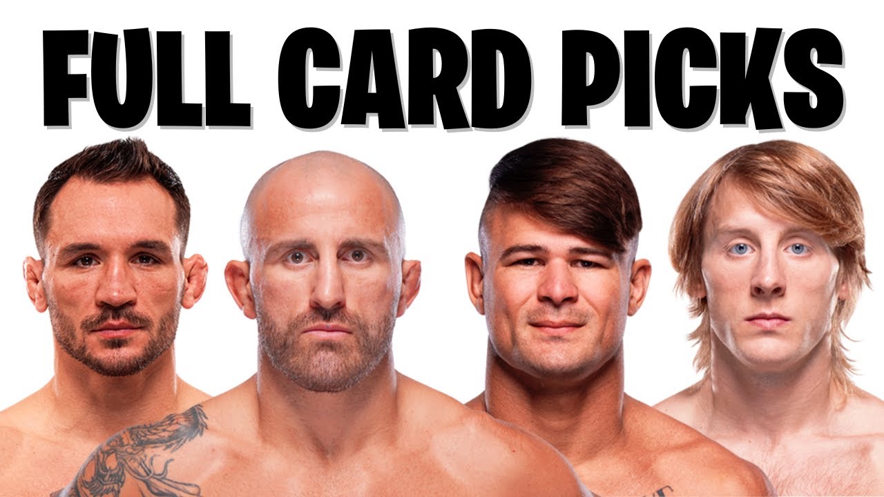 UFC 314 Full Card Predictions & Breakdown