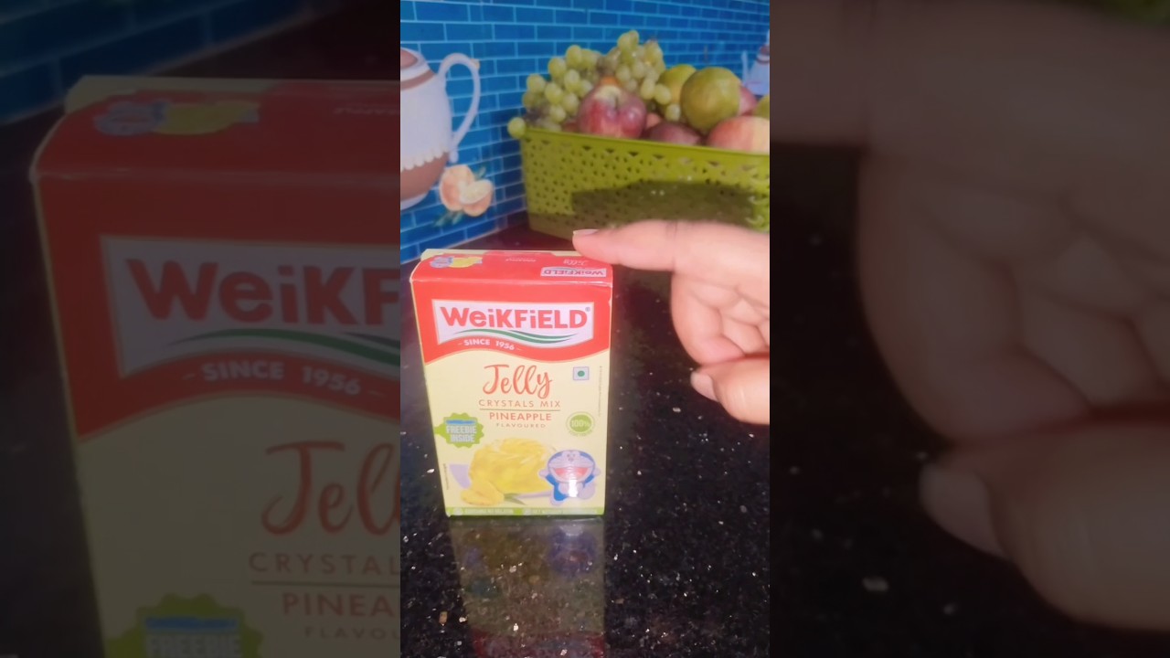 Pineapple jelly recipe🍍 #shorts #youtubeshorts #cooking #jelly recipe