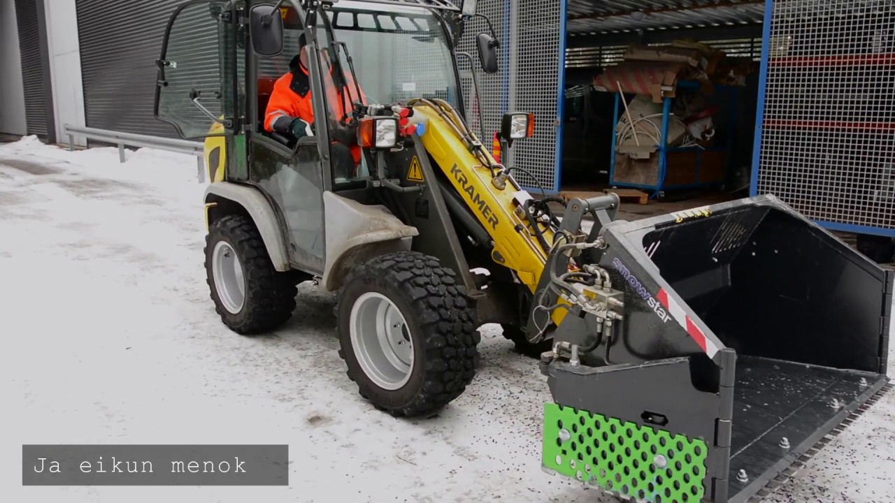 Kramer 5035 käyttöönottotarkistus
