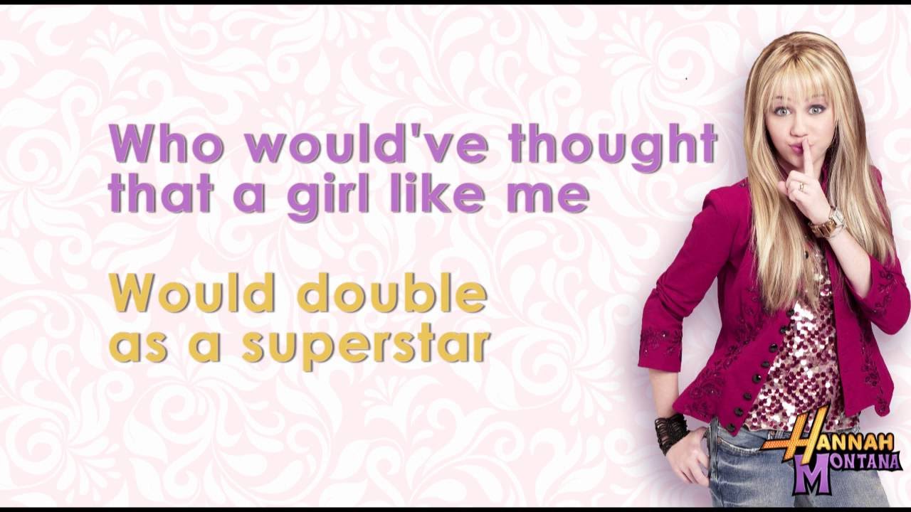 Hannah Montana - Best of both worlds (2009 - movie mix) Lyrics