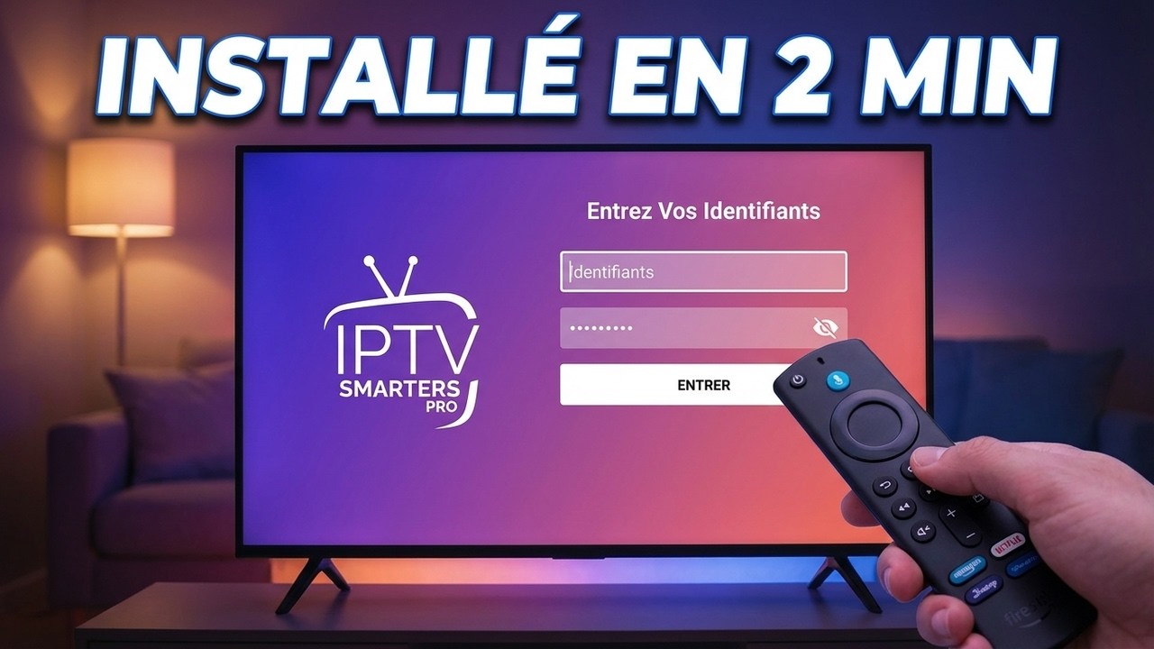 INSTALLER l'application IPTV SMARTERS sur une Amazon Fire Stick ! (M&eacute;thode 2026)