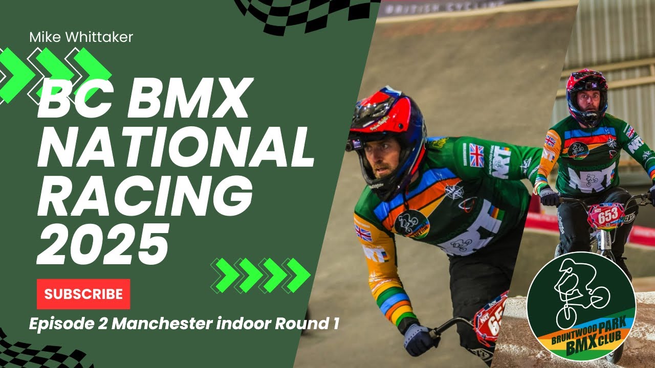 BMX Thrills at the Manchester Indoor Cycle Centre | British Cycling National Race Series Round 1 4K
