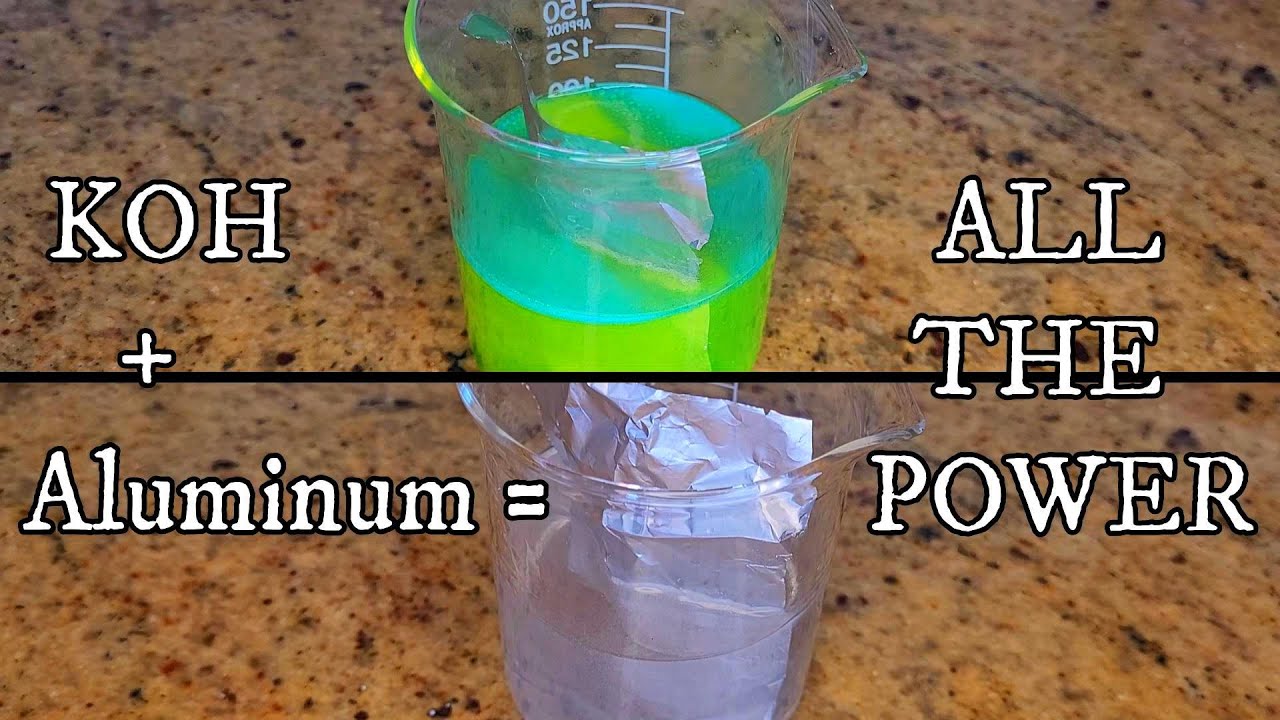 Potassium Hydroxide in Aluminium Air Batteries